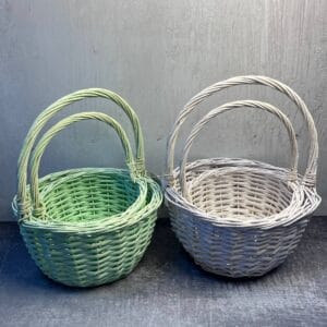 Korpa pletena set 2/1- Mala
